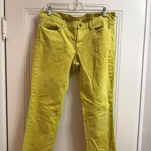 J crew ladies Corduroy pants. Great condition.